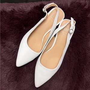 GAP Women's Classic White Slingback Shoes
